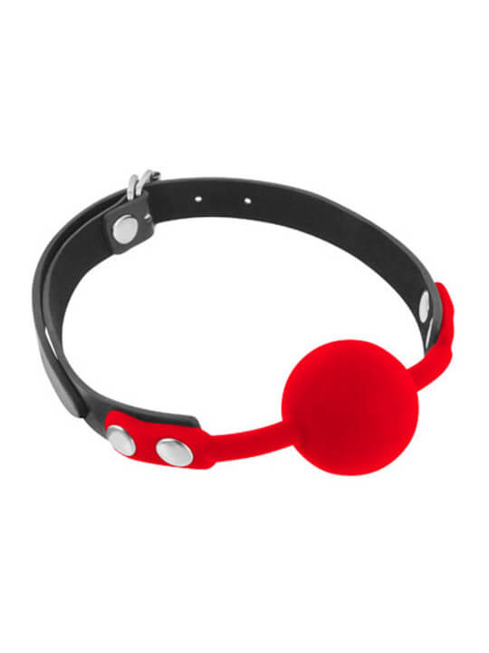 Baillon à boule rouge silicone - CC5700630030