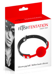 Baillon à boule rouge silicone - CC5700630030