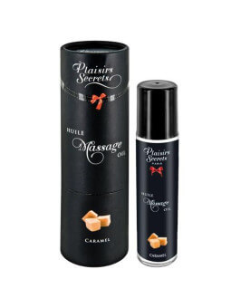 Huile de massage comestible caramel 59ml - CC826002