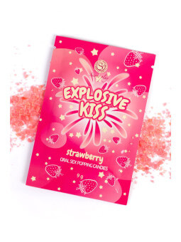 Bonbons pétillants à la fraise spécial sexe oral - SP3702
