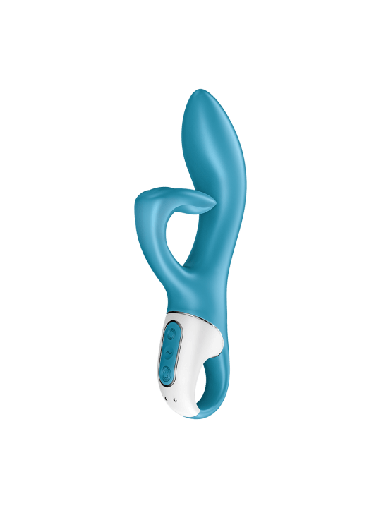 Vibromasseur rabbit bleu USB Embrace Me Satisfyer - CC597792