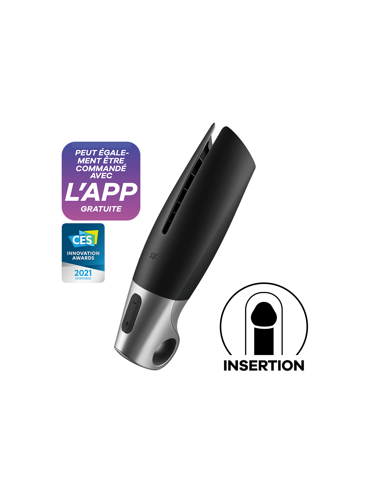 Masturbateur connecté USB Power Masturbator - CC597810