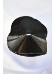 Nipple Métal noir Cache tétons cœur - 202400106