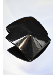 Nipple Métal noir Cache tétons carré - 202400105