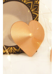 Nipple Métal doré Cache tétons cœur - 201600106