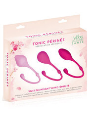 Set de 3 boules de Geisha spéciale rééducation du périnée - CC526003