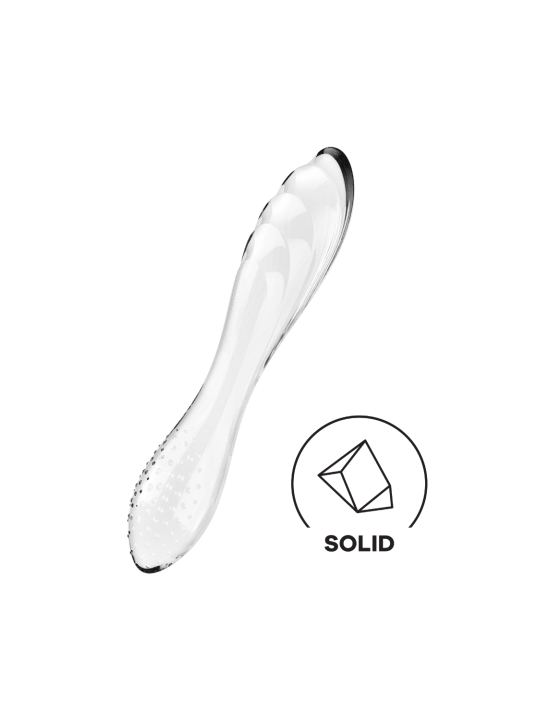 Gode en verre transparent haute qualité Dazzling Crystal 1 Satisfyer - CC597832