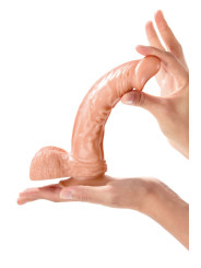 2 en 1 Gode ceinture interchangeable Tony 18 cm - CC514127