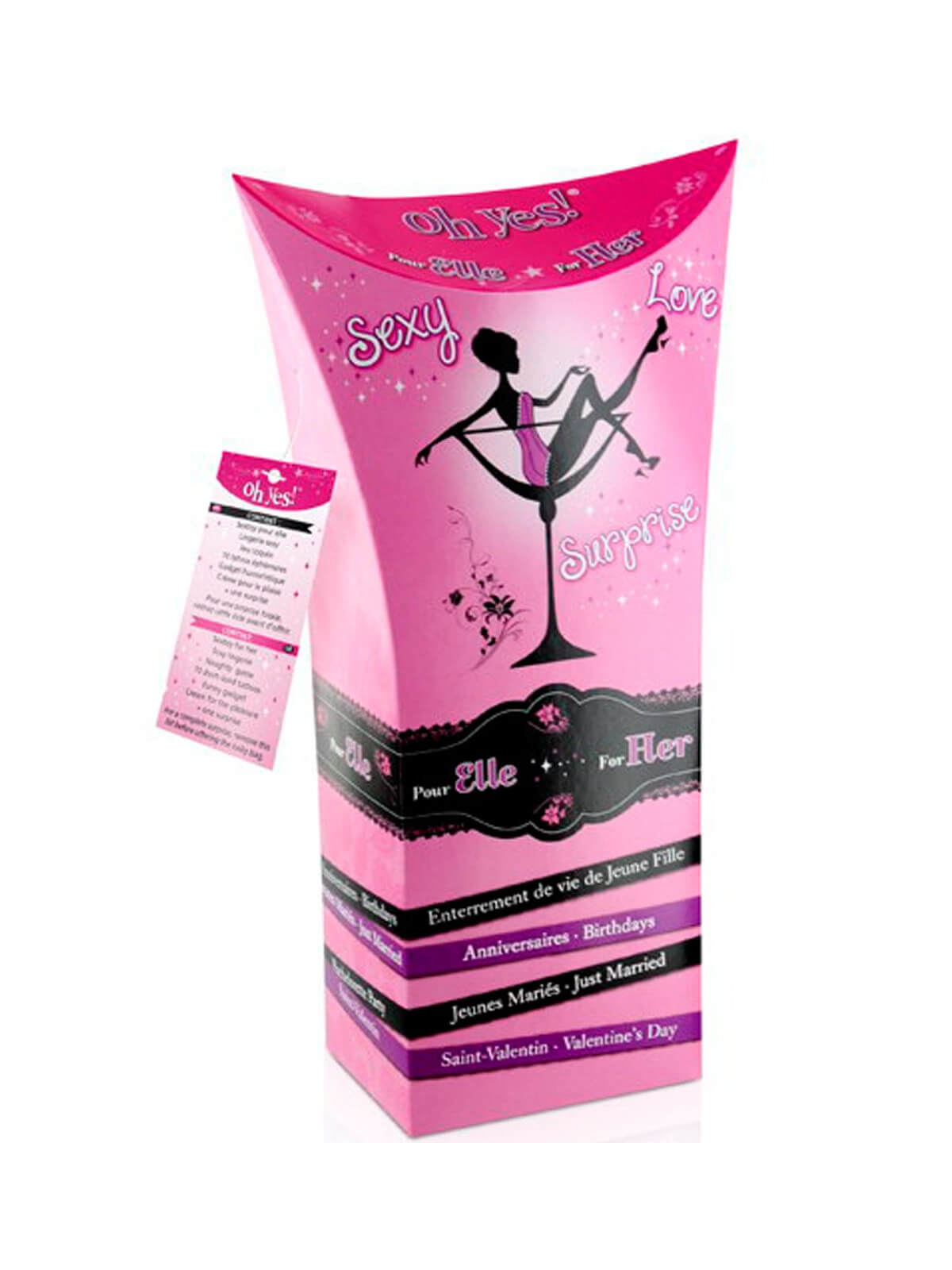 Boîte cadeau sexy fille sextoys jeu creme de plaisir gadget - CC597199