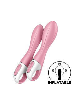 Vibromasseur gonflable G-Spot rose USB Air Pump Vibrator 2 Satisfyer