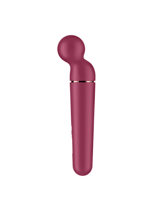 Vibromasseur wand rouge USB 60 vibrations Planet Wand-er Satisfyer - CC597844