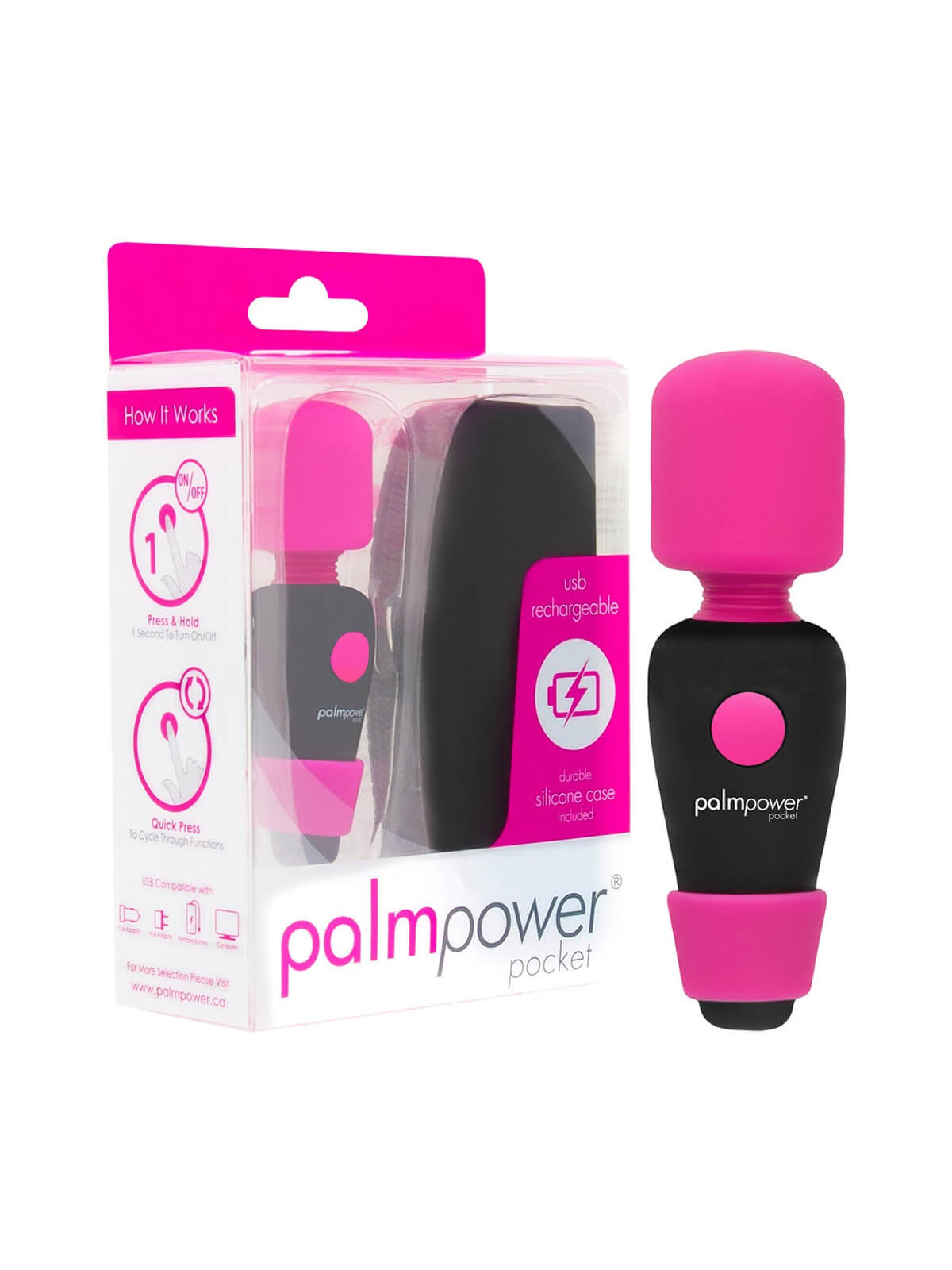 Mini wand très puissant USB Palmpower - R594474