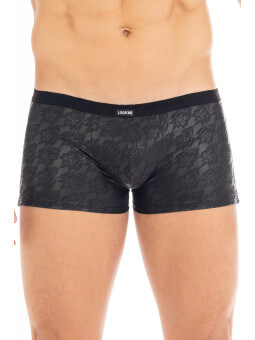 Boxer noir Pleasure - LM2302-67BLK
