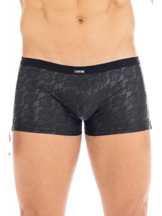 Boxer noir Pleasure - LM2302-67BLK
