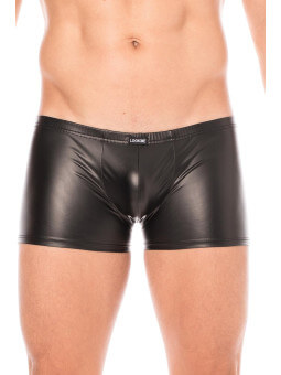 Boxer simili cuir - LM2008-67BLK