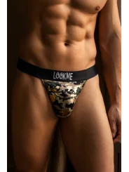 String imprimé camouflage argenté ARMY - LM2306-57CAM