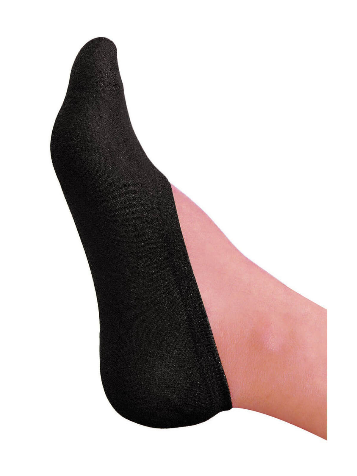 Bas chaussettes couvre pieds noir - MH009BLK