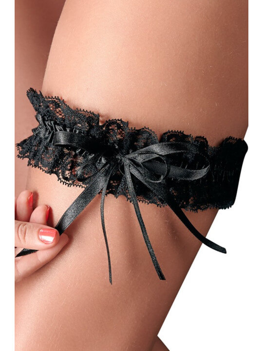 Jarretière dentelle noire - ORI24601061101