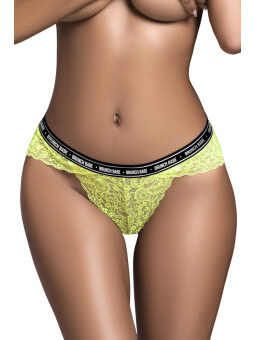 String en dentelle vert néon DIMANCHE - MAL120HGR