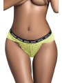 String en dentelle vert néon DIMANCHE - MAL120HGR