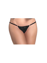 String dentelle noire - MAL107BLK