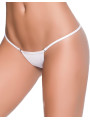 String ficelle invisible sexy blanc dos en forme Y - MAL1092WHT