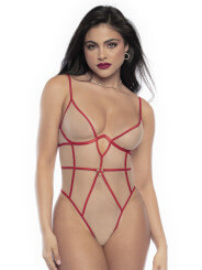 Body String chair et rouge  - MAL8817RED