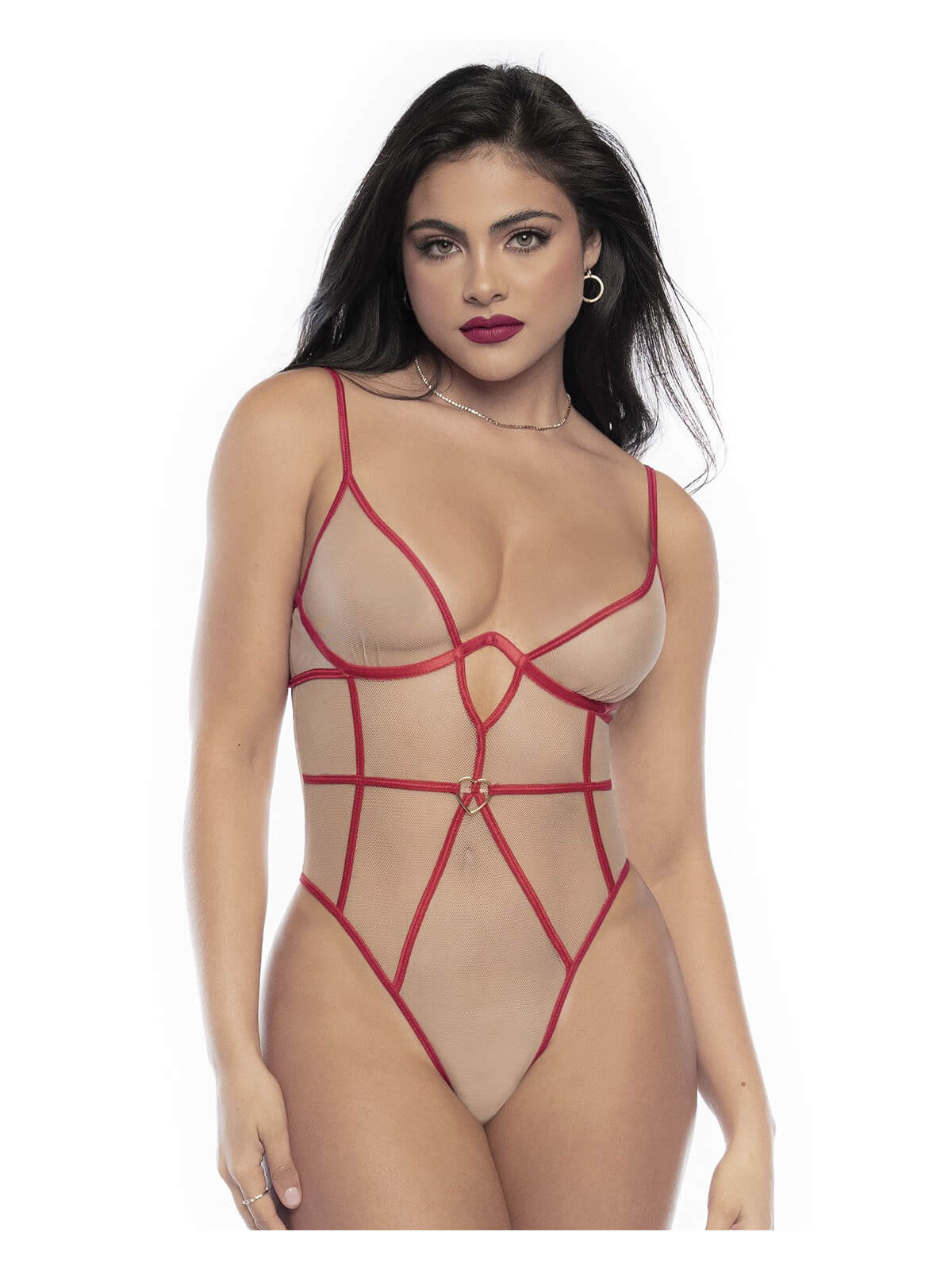 Body String chair et rouge  - MAL8817RED