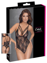 Body string en fine dentelle noire - R2642727