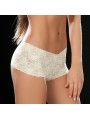 Boyshort dentelle 90 White - MAL90WHT