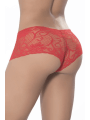 Boyshort dentelle  - MAL90RED