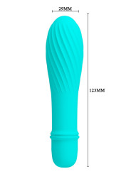 Vibromasseur waterproof Turquoise - AITTTUR