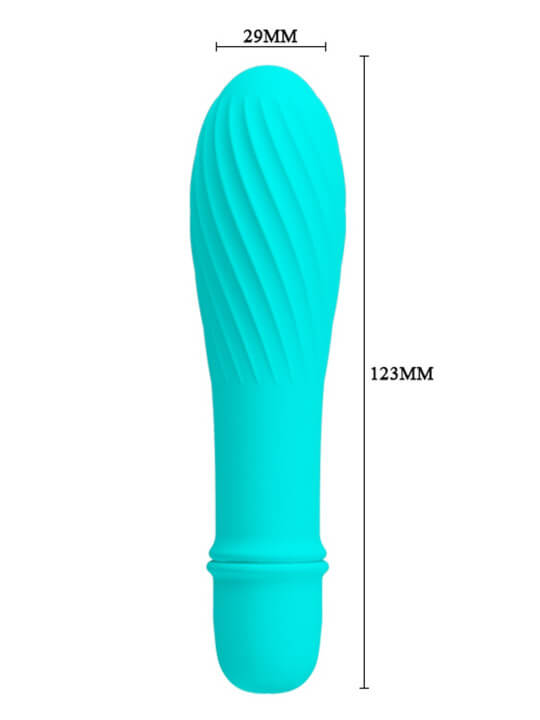 Vibromasseur waterproof Turquoise - AITTTUR