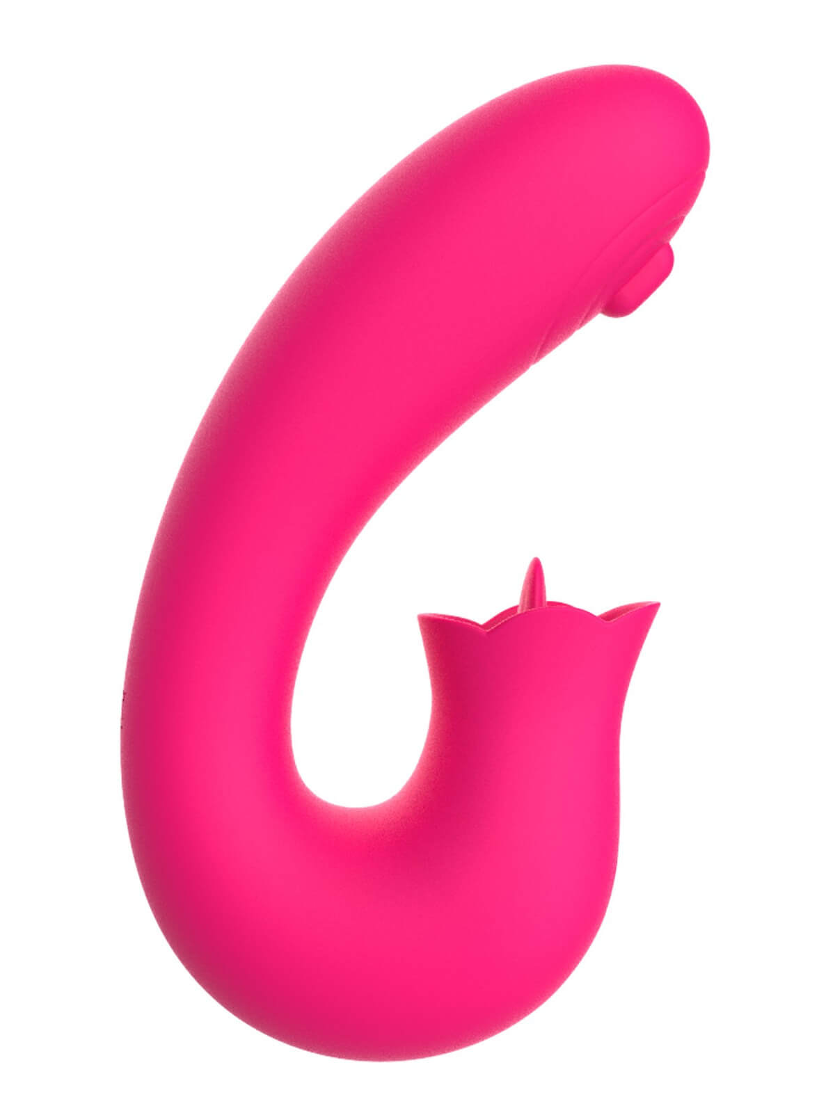 Vibromasseur 2 en 1 G-spot et stimulateur de clitoris USB Kali rose - WS-NV085