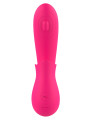 Vibromasseur 2 en 1 G-spot et stimulateur de clitoris USB Kali rose - WS-NV085