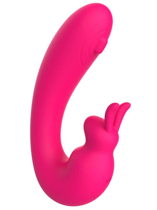 Vibromasseur 2 en 1 G-spot et C-spot USB Kala rose - WS-NV084