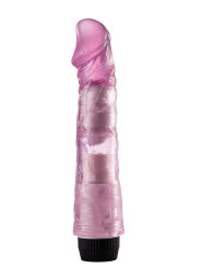 Vibromasseur 20 cm Jelly rose - YOJ-027PK