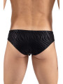 minipant noir  gold Zebra - LM2403-68BLK