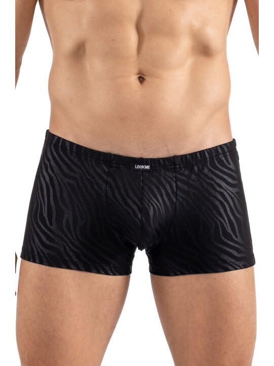 Boxer noir  gold Zebra - LM2403-67BLK