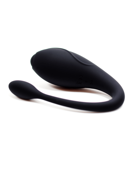 TANDEM Noir, stimulateur pour couple USB avec télécommande en silicone médical  - BQ125BLK