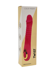 TWIST Rose, Vibromasseur va-et-vient USB en silicone médical, doté de 18 modes de stimulation - BQ586PNK
