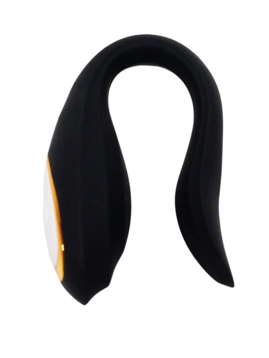 OSMOSE, stimulateur pour couple USB, à double tête, avec télécommande, en silicone médical - BQ602BLK
