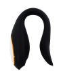 OSMOSE, stimulateur pour couple USB, à double tête, avec télécommande, en silicone médical - BQ602BLK