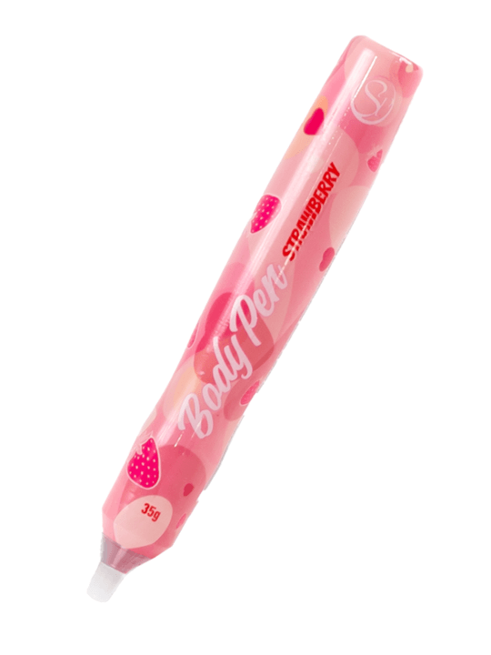 Stylo corporel bodypaint comestible fraise - SP6267