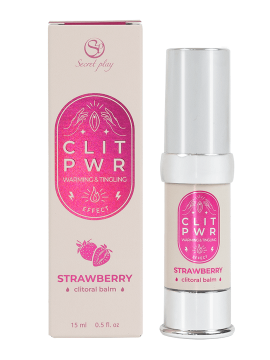 Baume stimulant chauffant pour clitoris Fraise 15ml - SP3715