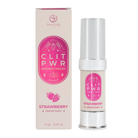 Baume stimulant chauffant pour clitoris Fraise 15ml - SP3715