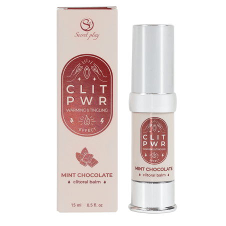 Baume stimulant chauffant pour clitoris Menthe Chocolat 15ml - SP3719