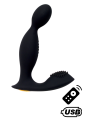 ELIOT, Stimulateur de prostate USB, avec télécommande, en silicone médical - BQ149BLK