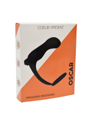 OSCAR, Stimulateur de prostate vibrant avec 10 modes de vibration - AOP054BLK