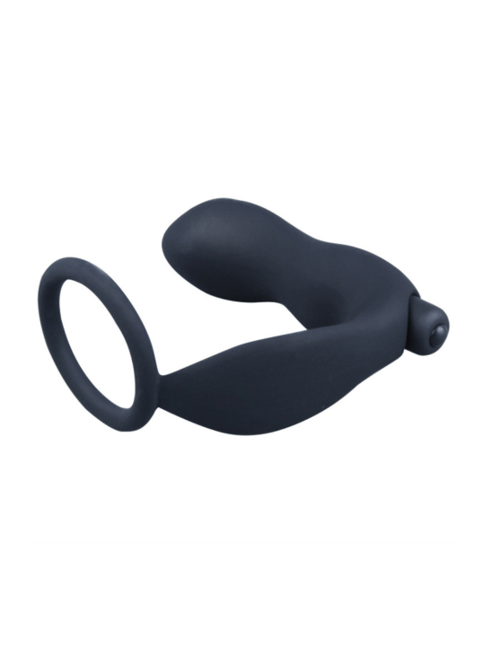 OSCAR, Stimulateur de prostate vibrant avec 10 modes de vibration - AOP054BLK